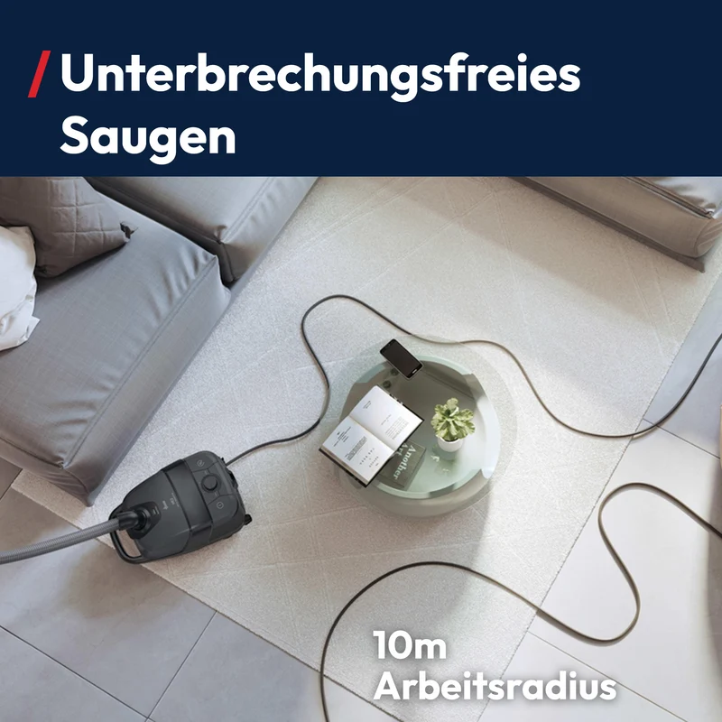 Hoover HE2 Bodenstaubsauger mit Beutel & Tierhaar-Düse [HE210PET]