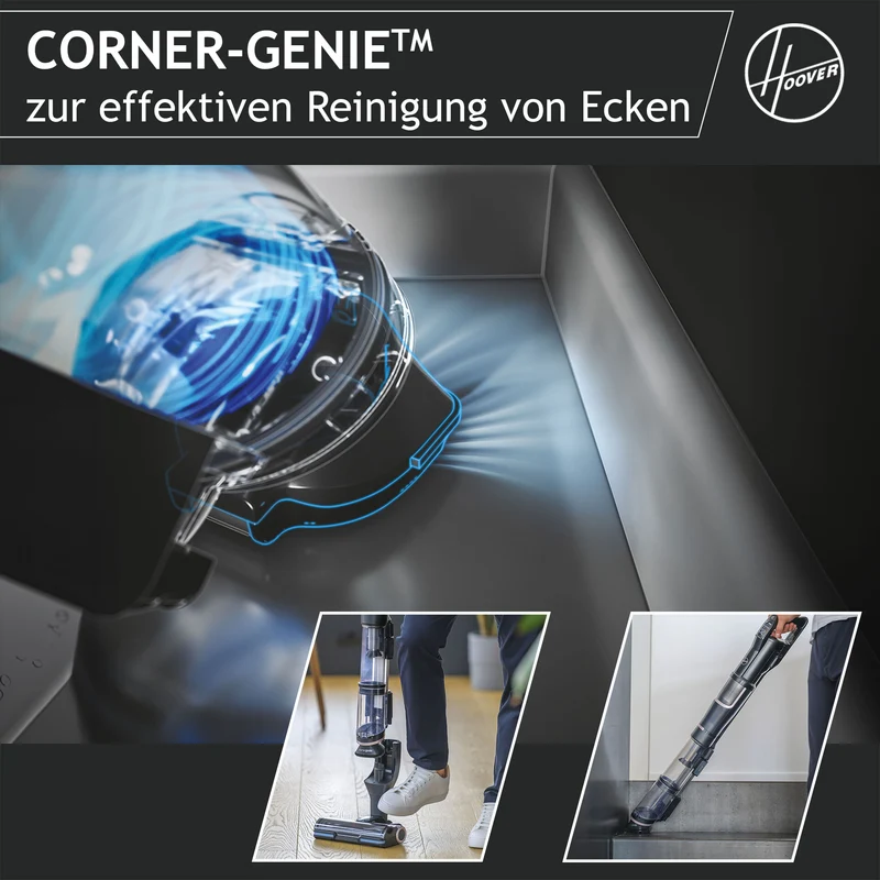 Hoover HFX PET Akku-Staubsauger mit Tierhaar-Düse [HFX10P]