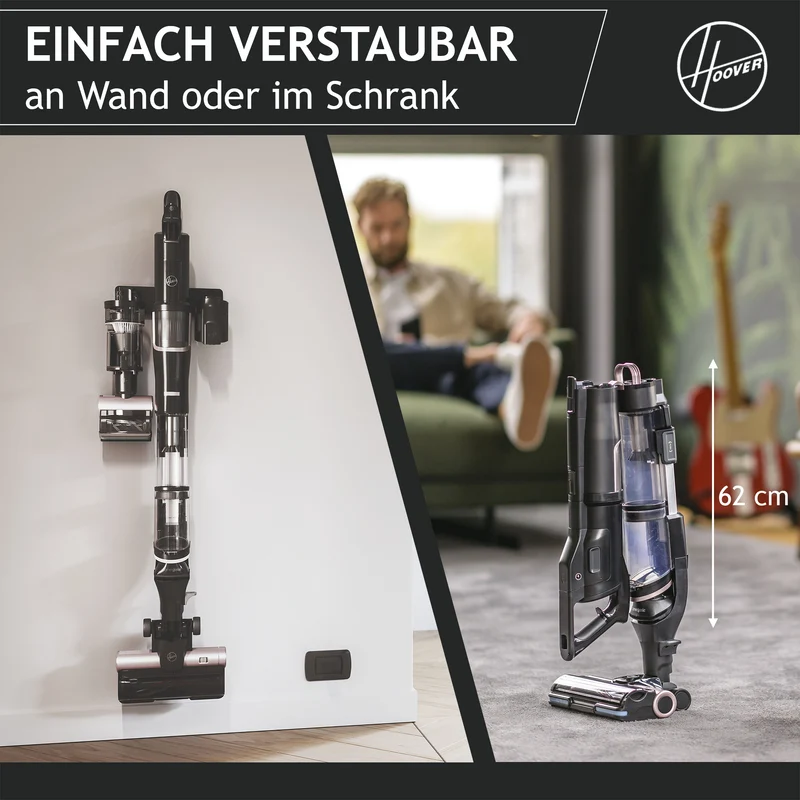 Hoover HFX PET Akku-Staubsauger mit Tierhaar-Düse [HFX10P]