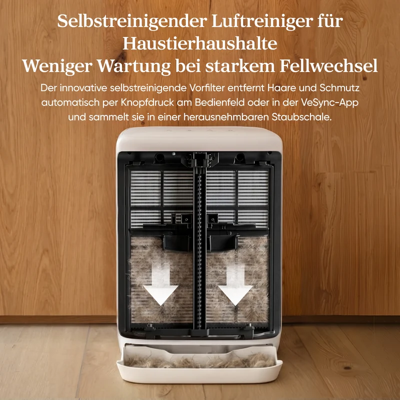 Levoit Vital Pet Pro Luftreiniger fuer Haustiere und große Räume