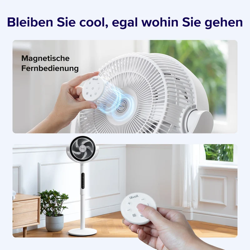 Levoit leiser Standventilator LPF-R432-WEU
