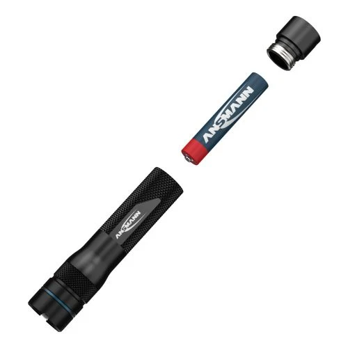 ANSMANN LED Taschenlampe Adventure TA90B, Schwarz