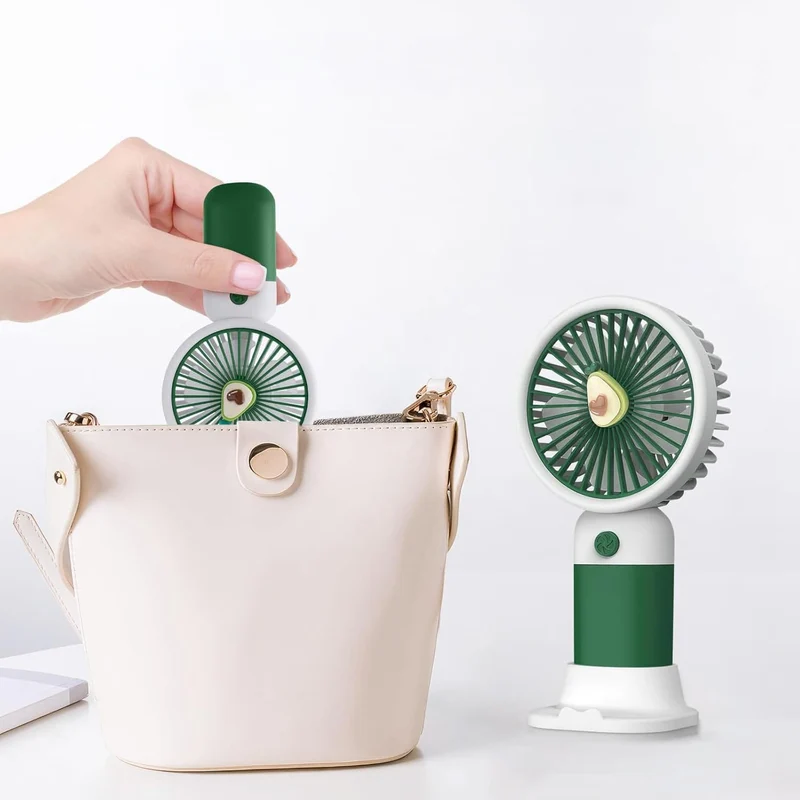 Mini Handventilator akkubetrieben – Avocado Design