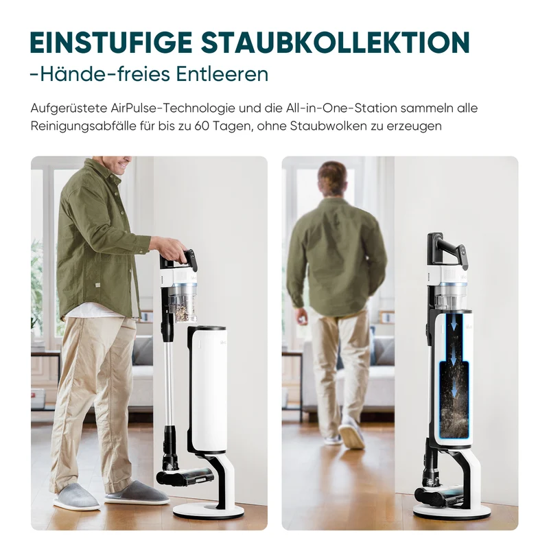 Levoit AERO Staubsauger mit Selbstreinigungs-Station