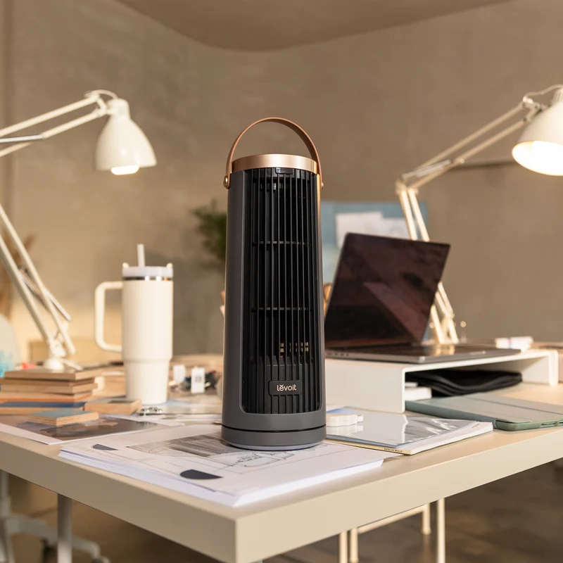 Levoit Windi Mini Pro Leiser Akku-Ventilator für Terrasse & Camping