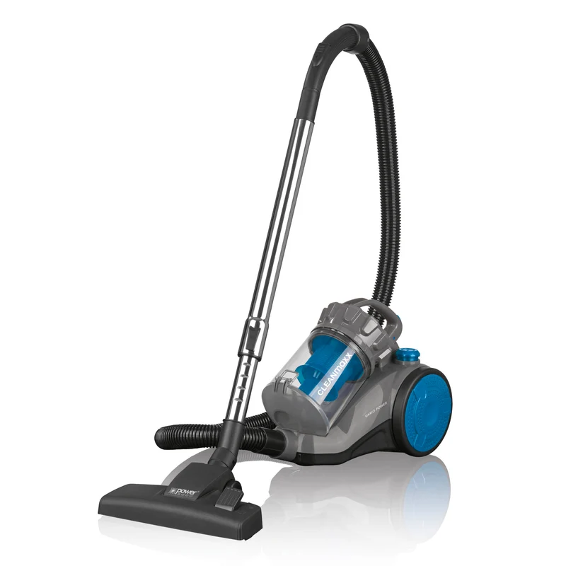 Multi-Zyklon-Staubsauger 800W - schwarz/blau