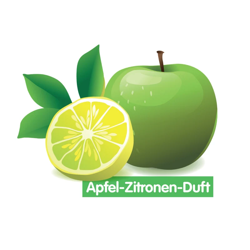 Abfluss-Fee Waschbecken Verschlussstopfen & Duftstein Zitrone/Apfel