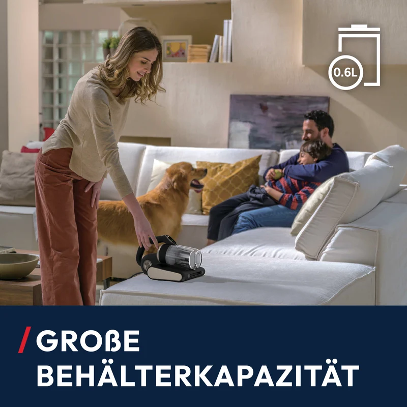 Hoover 4in1 Milbensauger [HMC520 Schwarz]