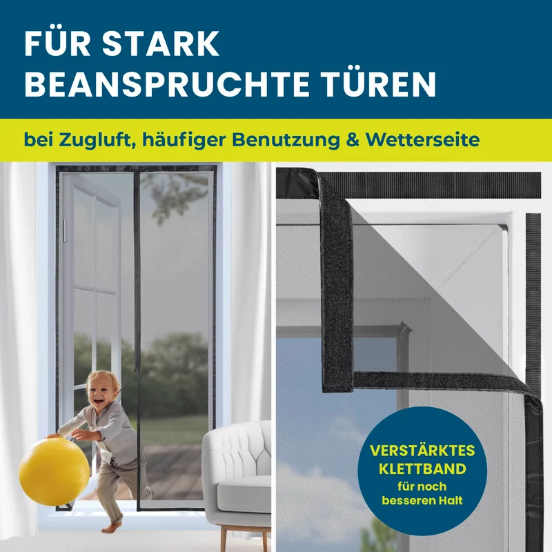 Insekten- & Pollenschutzvorhang – 90 x 210 cm