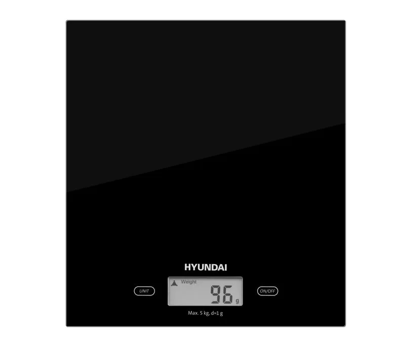 Küchenwaage Hyundai KVE893B schwarz