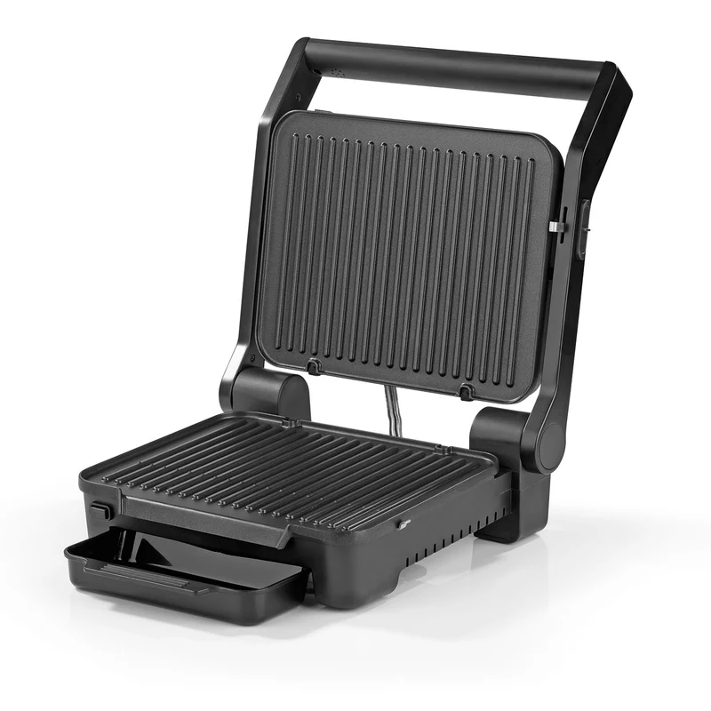 Digital-Kontakt-Grill Midnight Edition - 2000W - Touch-Display mit 6 Grill-Programmen