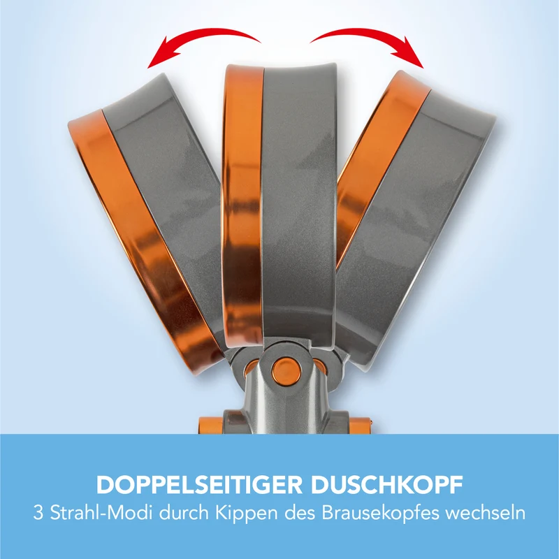 Duschkopf „Water-Control“ - Mit Spar- & Stopp-Funktion