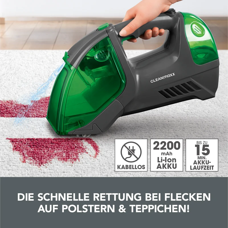Polster- & Teppichreiniger - anthrazit/grün