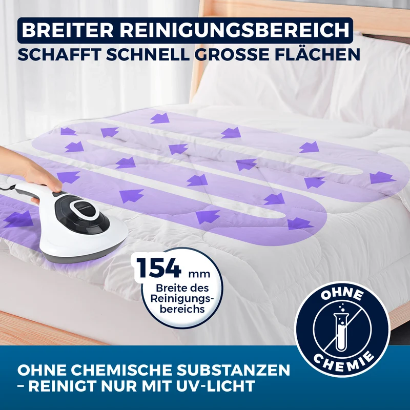 Milbensauger Vibration