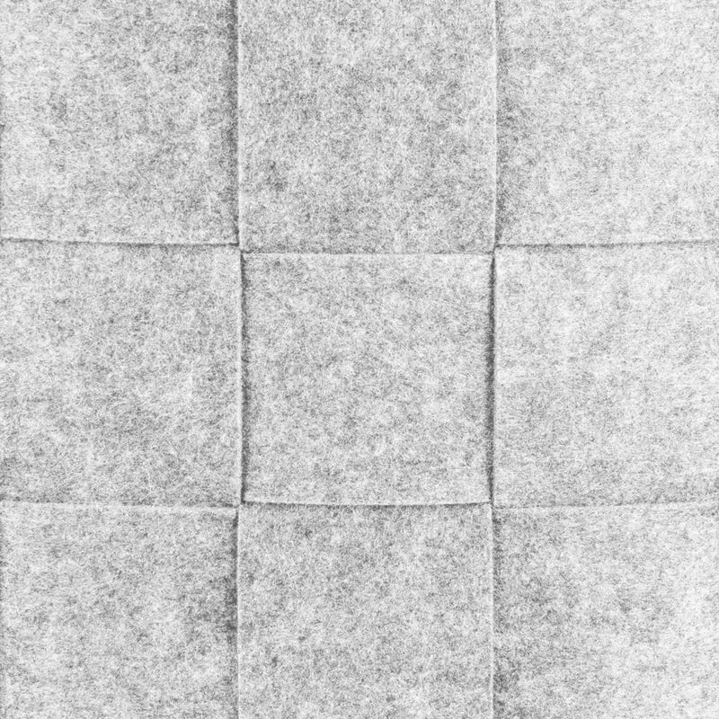 Filz-Aufbewahrungskorb M - 32 x 32 x 32 cm - Hellgrau