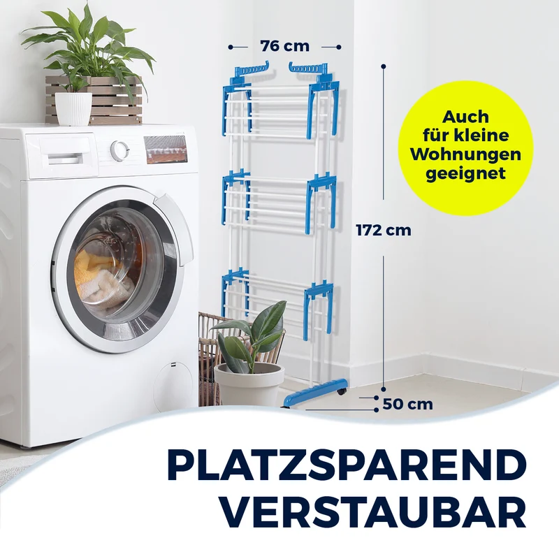 Wäsche-Tower 1600 - Blau