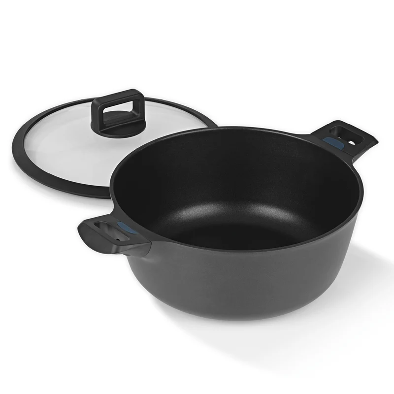 Aluguss-Kochtopf in der Midnight Edition - 28 cm