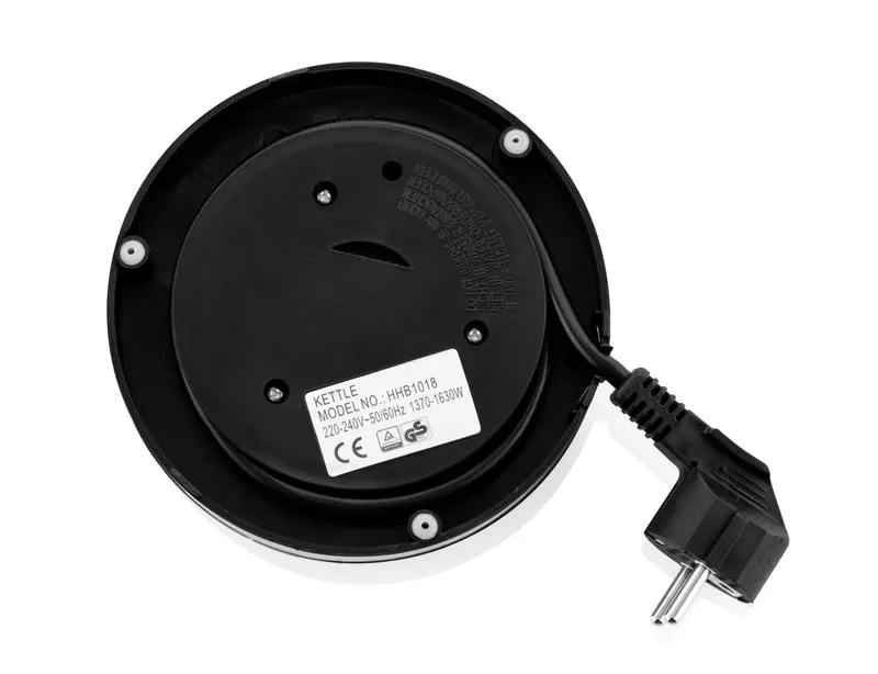 Elektrischer Wasserkocher Hyundai VK118 (HYUVK118) rostfreier stahl