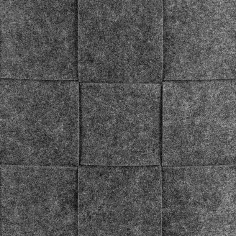 Filz-Aufbewahrungstasche M - 35 x 25 x 25 cm - Dunkelgrau