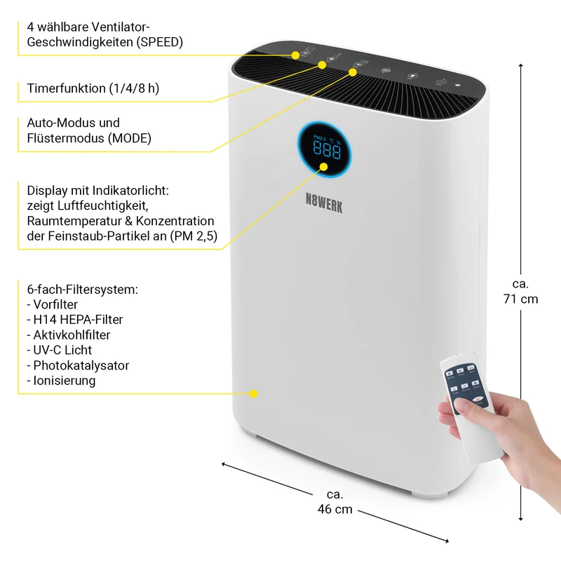 Luftreiniger L - HEPA H14