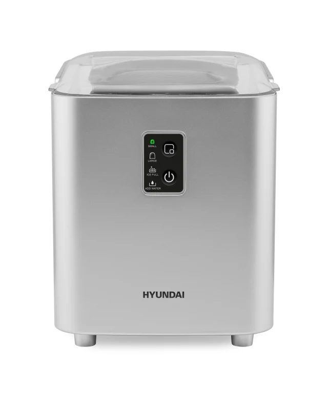 Eiswürfelmaschine Hyundai ICEM12S silber