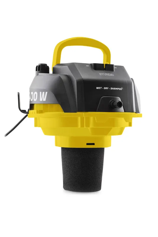 Mehrzweck-Staubsauger Hyundai VC5850 (HYUVC5850) schwarz/gelb/rostfreier stahl