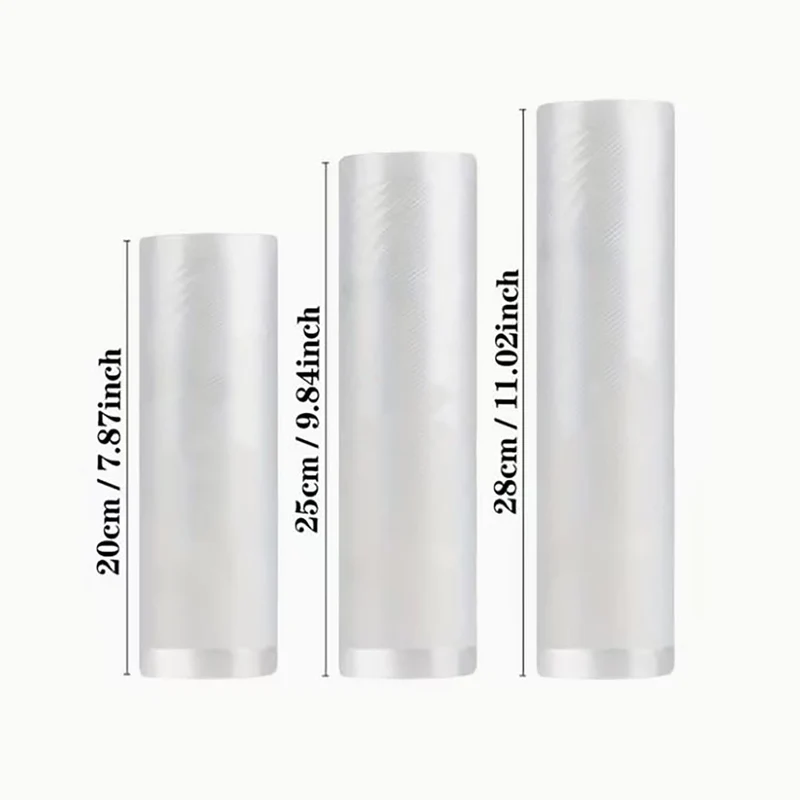 Vakuumierbeutel 3 Rollen – 20/25/28 cm x 3 m, universell, für alle Vakuumiergeräte