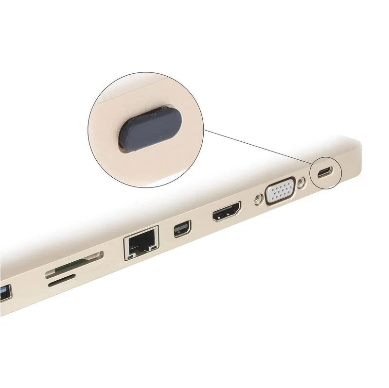 USB-C Staubschutz – schützt Anschluss vor Staub & Schmutz, verlängert Gerätelebensdauer