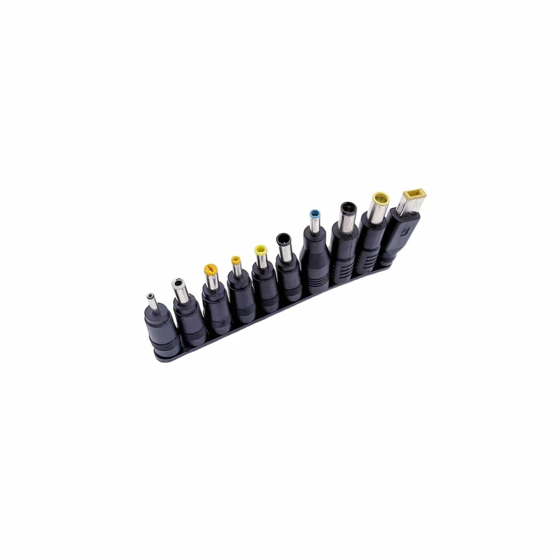 10-teiliges Universal DC Set – 5,5x2,1 mm, verschiedene Hohlstecker, für Laptops & Netzteile