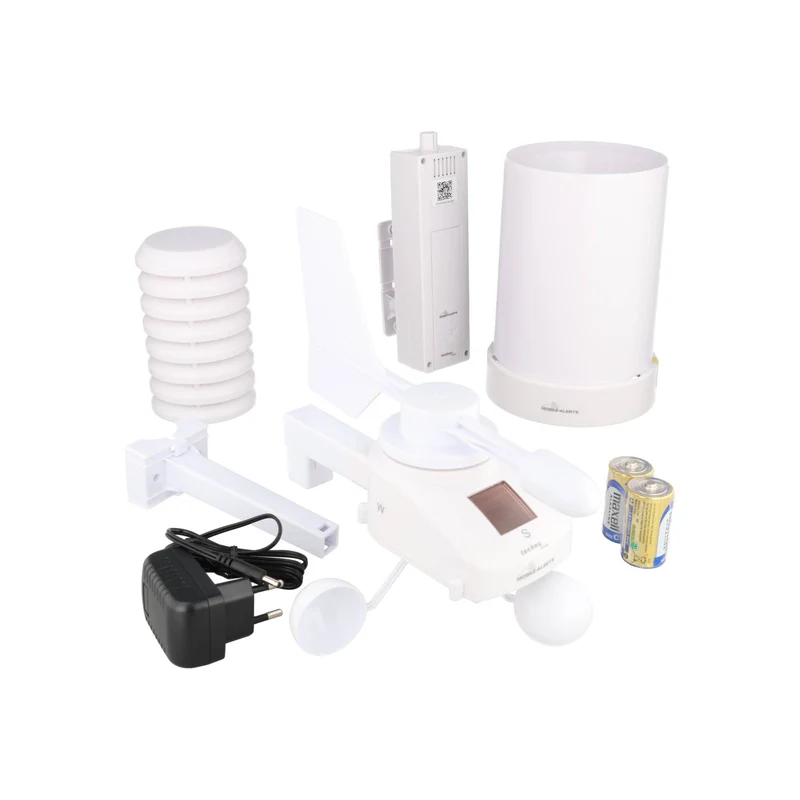 Technoline MA 10061 Überwachungs-Set – Gateway + Pro Series Wind-, Regen- und Thermo-/Hygrosensor
