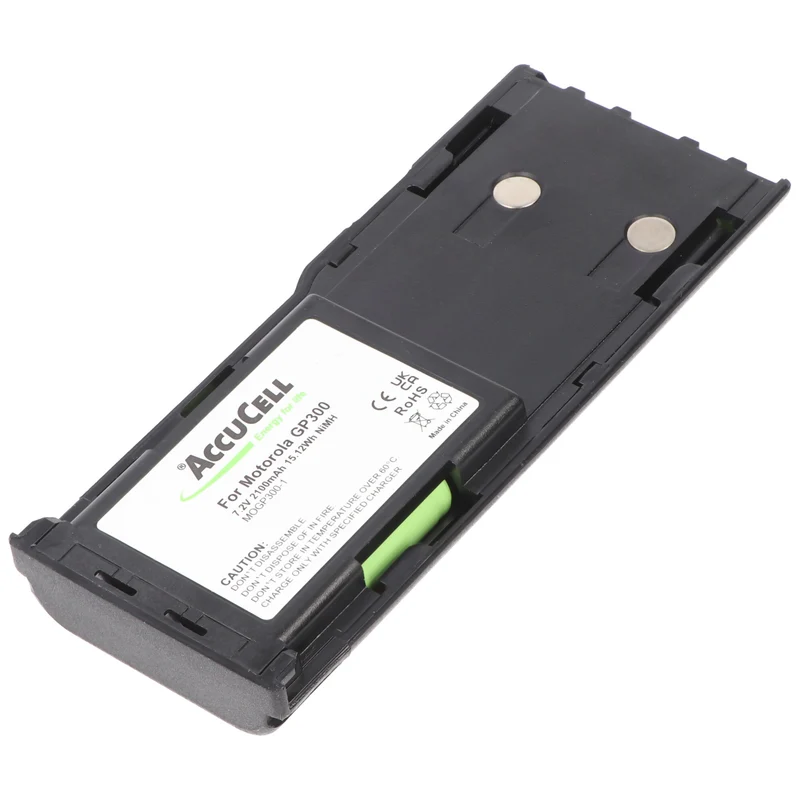 AccuCell Akku passend für Motorola GP300 Akku GP600 HNN9628A NiMH 1800-2100mAh 7,2V