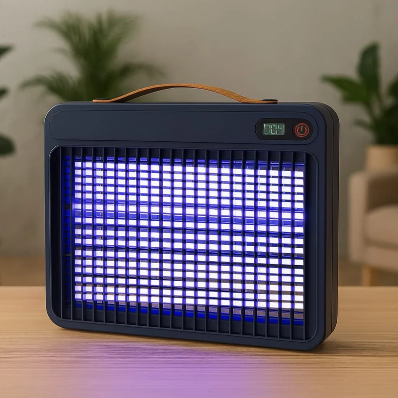 Moskito Killer Lampe – 29x23,5x3 cm, chemiefreier Insektenschutz, für Innen & Aussen