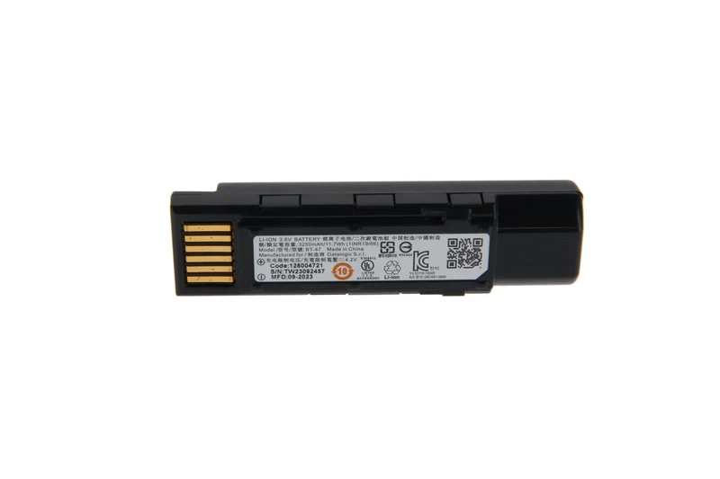 AccuCell Original Li-Ion Akku für Datalogic Gryphon GM4500 und GBT4500 - 3,6 V 3250mAh 87,6x21,9x21,9 mm