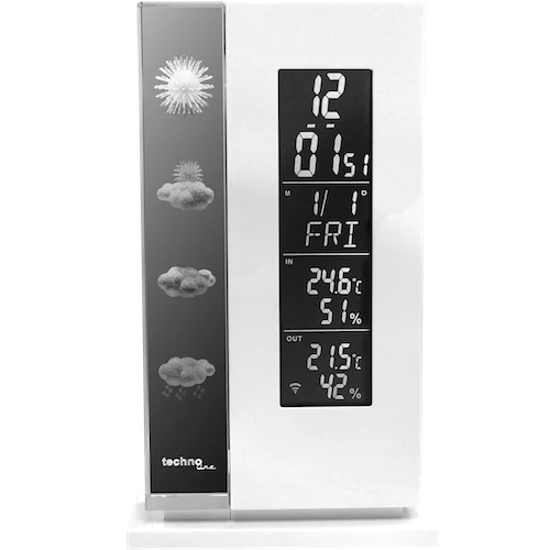 Technoline WS 6600 - Moderne Wetterstation mit farbigen LEDs