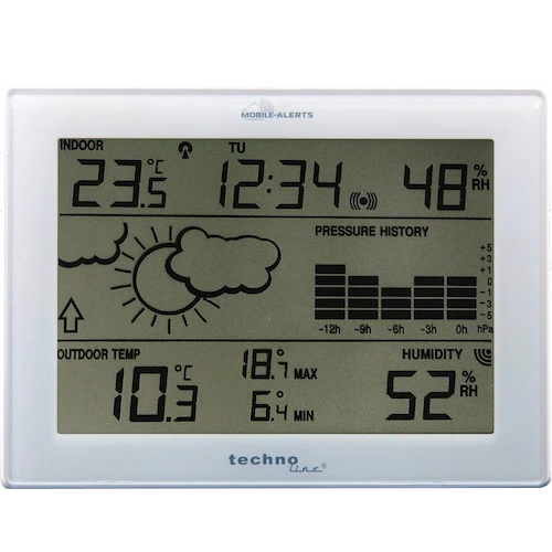 Technoline MA 10006 - Wetterstation mit Datenübertragung direkt auf Ihr Smartphone