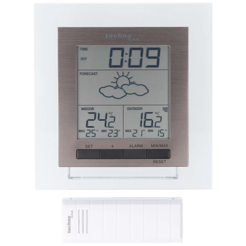 Technoline Wetterstation WS9136 mit vorhersage von Wettersituation, Tendenz und anderen Funktionen
