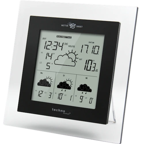 Technoline Satellitengestützte Wetterstation - WD 4017
