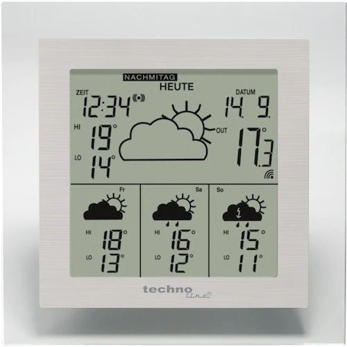 Technoline Satellitengestützte Wetterstation - WD 4002