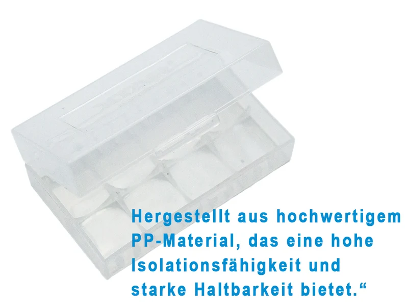 XTAR Akkubox 21700 / 20700 – Transportbox für Li-Ion Akkus