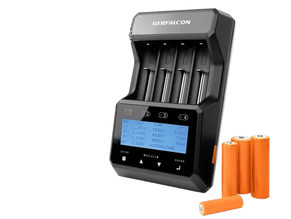 Enova Gyrfalcon S8000 professionelles Universal-Analyse-Ladegerät für alle Akku-Typen