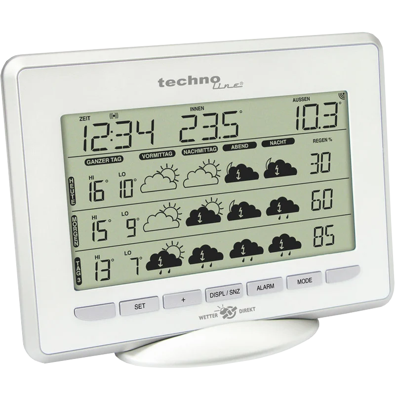 Technoline Satellitengestützte Wetterstation - WD 1800