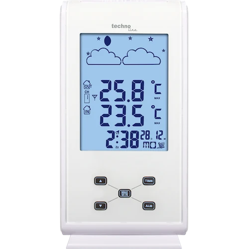 Technoline WS 9260 - Moderne Wetterstation mit Touchsensoren