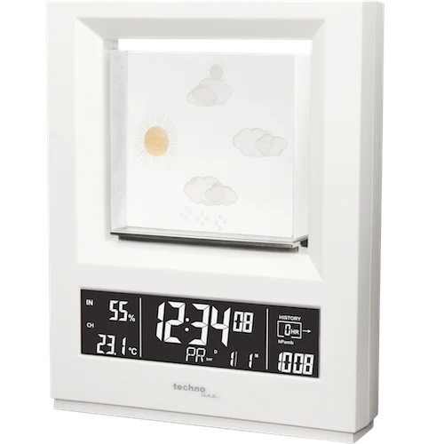 Technoline WS 6620 - Moderne Wetterstation in Hochglanz-Optik
