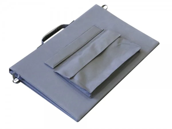 AccuCell Solarpanel 120W faltbar max. 18 Volt, das faltbare Solar-Panel USB-A Ladestrom max. 5V/2,4A Ausgang