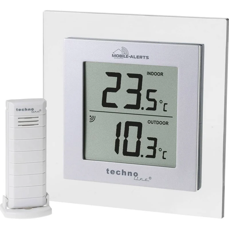 Technoline Temperaturstation mit Innen- und Außenfühler, das Haus-Überwachungs-System für Ihre Temperaturen