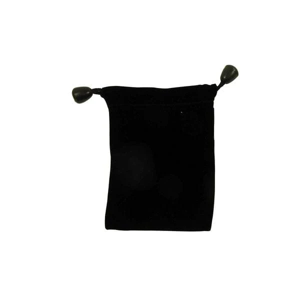 VELOURS Beutel Schwarz