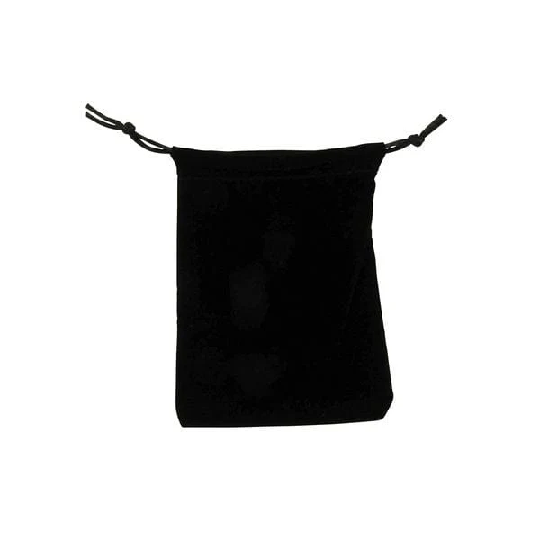 VELOURS Beutel Schwarz