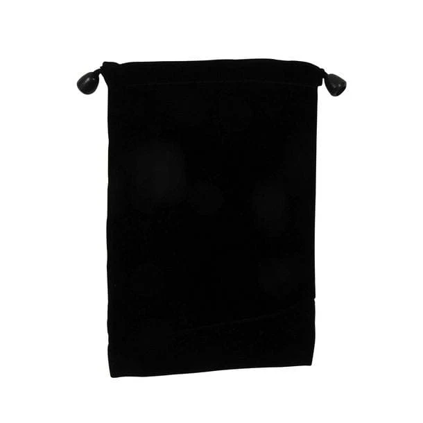VELOURS Beutel Schwarz