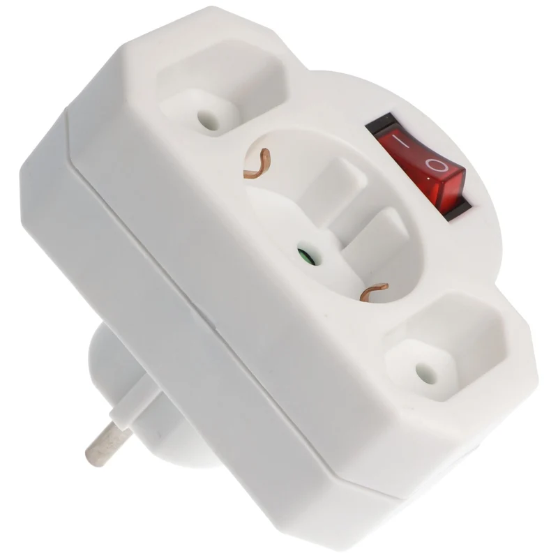 Multistecker 3-in-1 mit CH & Schuko