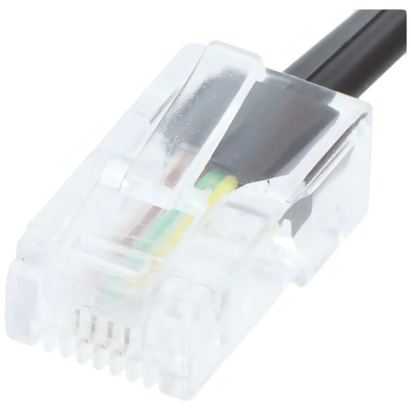 Goobay TAE Telefon Adapter Stecker - RJ45-Stecker (8P4C) > 3x TAE N/F/N- Buchse